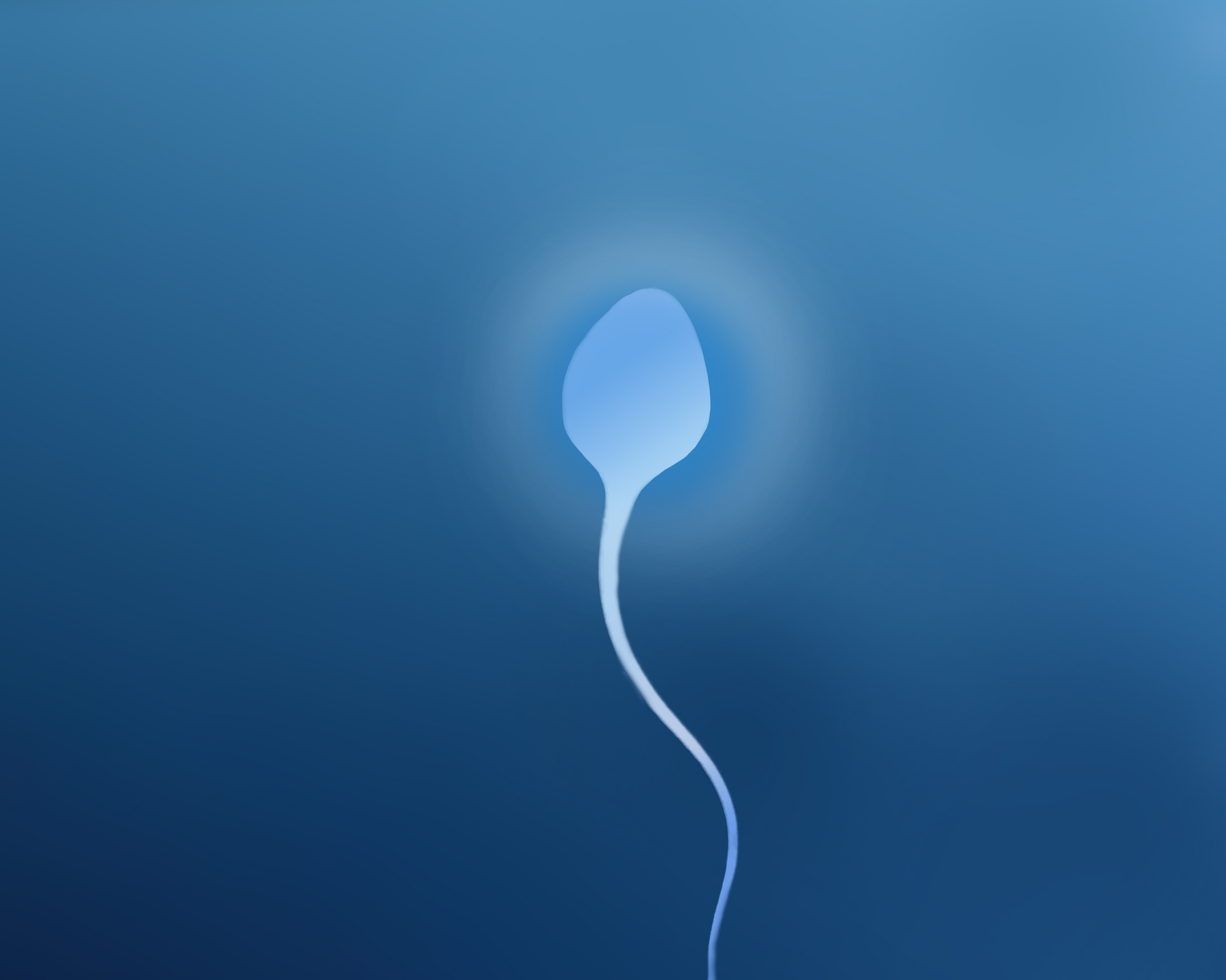 bad DNA of sperm under microscope