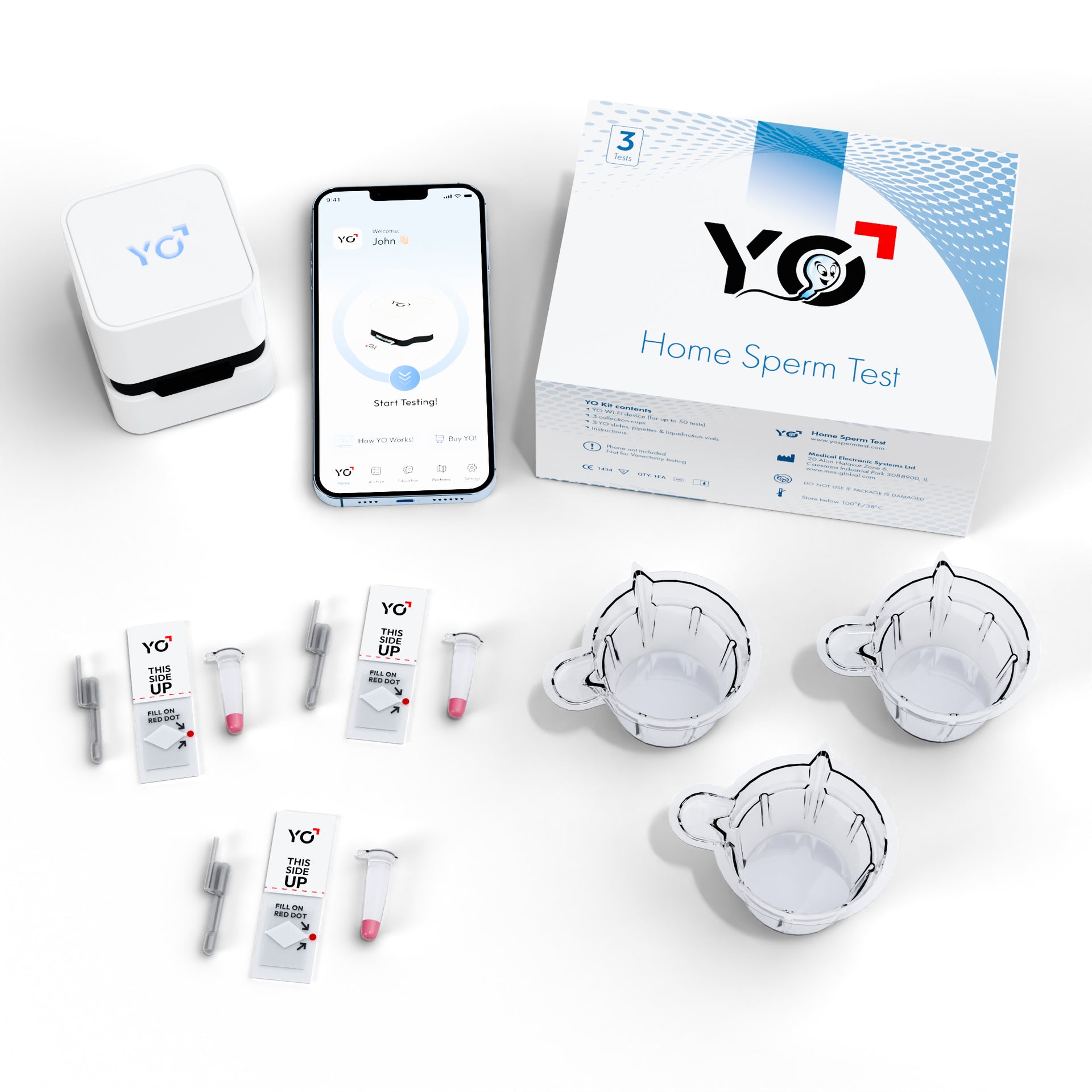 At-Home Sperm Test Kit (3-Pack)